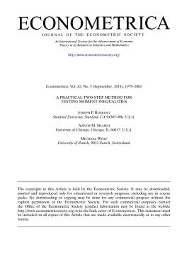 A Practical Two-Step Method for Testing Moment Inequalities