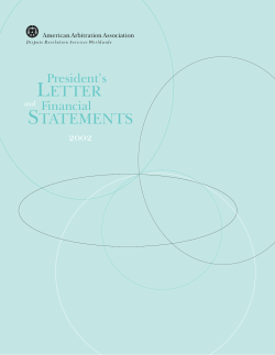 75-346 ARlet_mech - American Arbitration Association