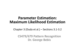 Estimation