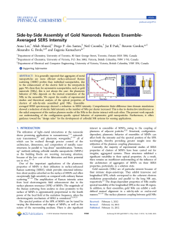 Side-by-Side Assembly of Gold Nanorods Reduces Ensemble