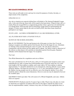 These rules are still under review and may be revised for purposes