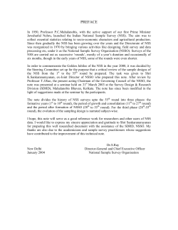 preface - Ministry of Statistics and Programme Implementation