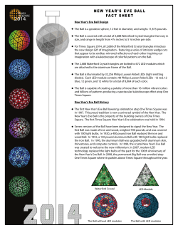 new year`s eve ball fact sheet
