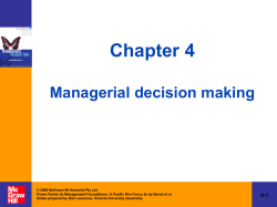 4-23 Creativity in decision making