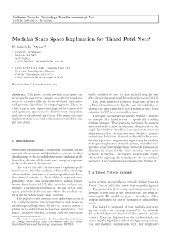 Modular State Space Exploration for Timed Petri Nets