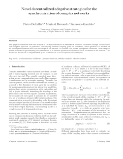 Novel decentralized adaptive strategies for the synchronization of