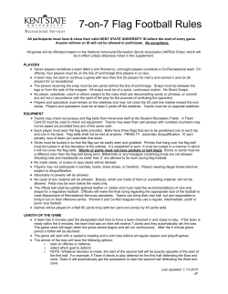 7-on-7 Flag Football Rules