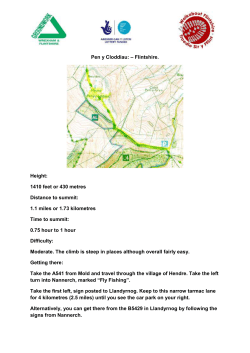 Pen y Cloddiau - Walkabout Flintshire