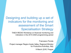 Fionda_Designing indicators RIS3