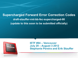 Supercharged Codes