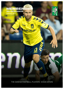 membership - Spillerforeningen