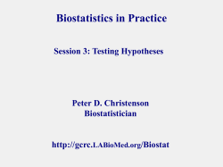 Session Slides/Handout