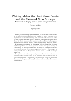 Waiting Makes the Heart Grow Fonder and the