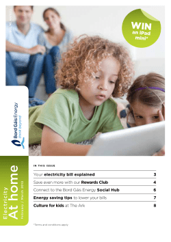 A t home - Bord Gais
