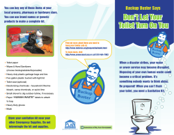 Don`t Let Your Toilet Turn On You Don`t Let Your Toilet Turn On You