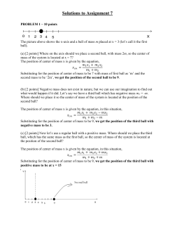PROBLEM 3 &ndash; X points