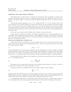 Economics 430 Chris Georges Handout on Rational