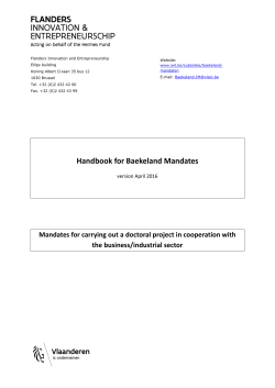 BAEKELAND Handleiding ENG