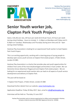 Hackney Play Association