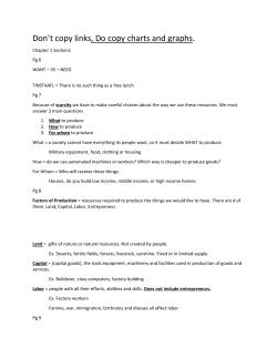 Economics Chapter 1 Sec123 - Mater Academy Charter Middle/ High