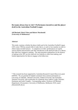Do teams always lose to win?: Performance incentives and the