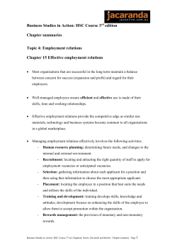 Business Studies in Action: HSC Course 3rd edition