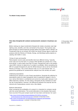 Notat - Energinet