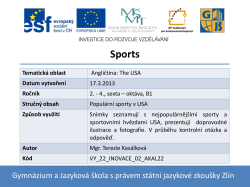 ppt - Gymn&aacute;zium a Jazykov&aacute; &scaron;kola s pr&aacute;vem st&aacute;tn&iacute; jazykov&eacute; zkou&scaron;ky