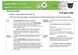 Action game &ndash; Ten men came to Jesus one day