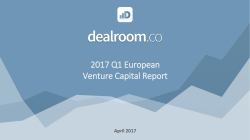 2017 Q1 European Venture Capital Report