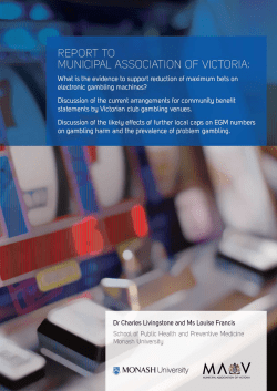 Evidence report and discussion on issues relating to electronic