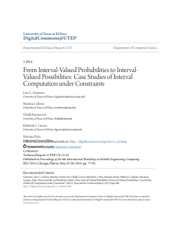 From Interval-Valued Probabilities to Interval