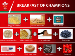 Bulking Meals
