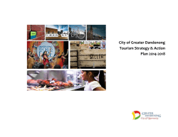 Tourism Strategy and Action Plan 2014-18