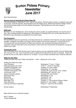 June 2017 - Burton Pidsea Primary School