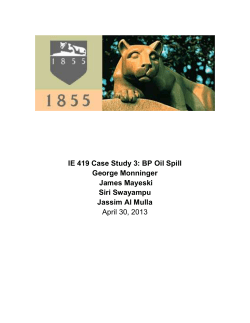 IE 419 - Case Study 3