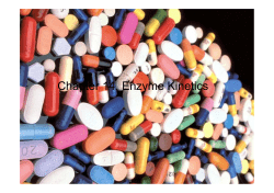 Chapter 14. Enzyme Kinetics