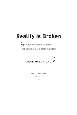 Reality Is Broken - Dutch Larp Platform
