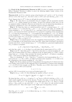 6.4. Proof of the Fundamental Theorem in GIT. In order to complete