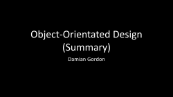 Flow Charting - Damian Gordon