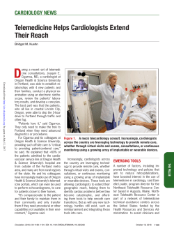 Telemedicine Helps Cardiologists Extend Their Reach