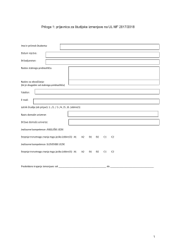 CLINICAL ROTATIONS 6th YEAR (2017/2018) week date