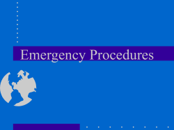 Emergency Procedures