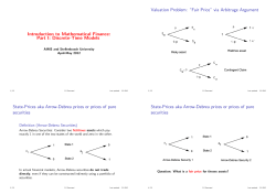 Introduction to Mathematical Finance