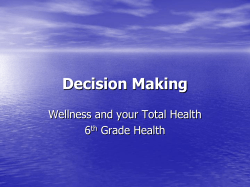 Decision Making