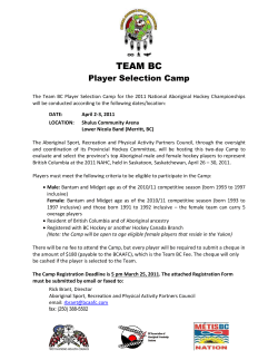 Player Selection Camp