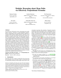 Modular Reasoning about Heap Paths via Effectively Propositional