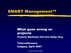 SMART Project Management&trade;