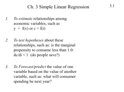 Ch. 3 Simple Linear Regression