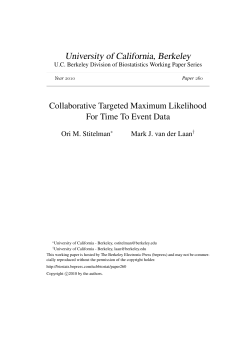 Collaborative Targeted Maximum Likelihood For Time To Event Data